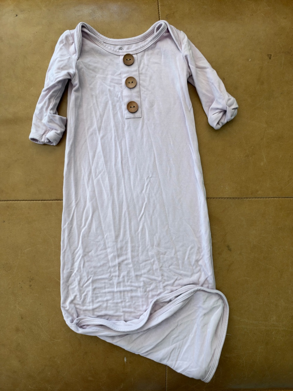 Caden Lane Viscose Bamboo Lavender Gown 0-3M